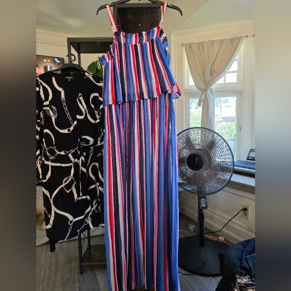 Lane Bryant Colorful Striped Dress